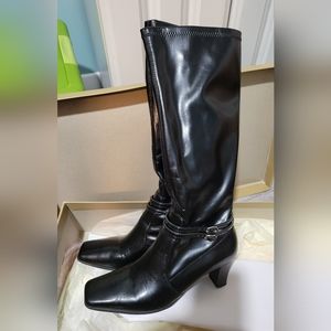 Women's Tall Black Boots
